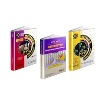 Miray Tyt Matematik + Geometri + Biyoloji Soru Bankası Seti 3 Kit