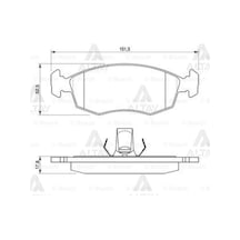 Bosch Fren Balata Doblo 01-10 Ön 77363496