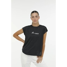 Lumberjack Wl Blaır 4fx Siyah Kadın Kısa Kol T-shirt 11ct1092 001