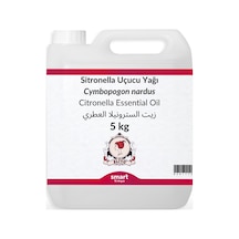 Sitronella Uçucu Yağı Cymbopogon Nardus 5 L