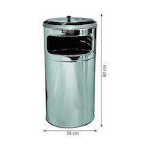 Paslanmaz Kolon Küllük 57 Litre