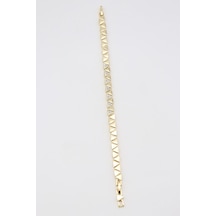 Vıp Bileklik 14 K-17298 17+2cm Çok Renkli
