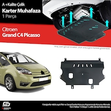 S-dizayn Citroen C4 G. Picasso Çelik Karter Muhafaza Koruma 2006-2013 A+ Kalite