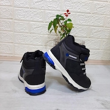 Wısco 056 Siyah Renk Cırtlı Kürklü Erkek Çocuk Bot 001