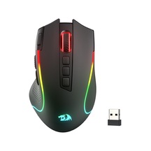 M612 Pro Rgb Oyun Faresi, 8000 Dpı Kablolu/kablosuz Optik Oyuncu Faresi, 9 Programlanabilir Tuş Ve Arka Plan Aydınlatması, Bt & 2.4g, Yazılım Destekli, Rapid Fire Button