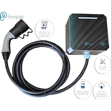 İnoşarj 22kw Elektrikli Araç Şarj Cihazı Kablolu
