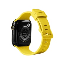 Watch Ultra 49mm Kordon Krd-23 Uyumlu Strap Kayış Mtr- Sarı