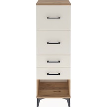Arges Dolap 4 Çekmeceli 44x30x134 Çam-aytaşı Atlas Çam