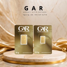 12.5 Gr 24 Ayar Altın 995 Gar
