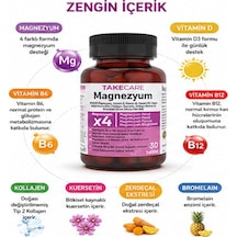 Takecare Magnezyum Takviye Edici Gıda 30 Tablet