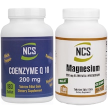 Magnezyum Malat Glisinat 180 Tablet Coenzyme Q-10 200 Mg 180 Tabl