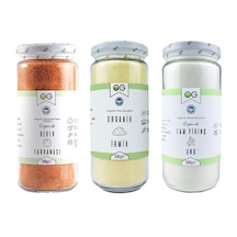OG natural Organik Bebek Tarhanası, Organik İrmik 330 Gr, Pirinç Unu Seti +6ay