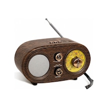 Bluetooth Fm/am/sw Retro Radyo 1200 Mah Tf Kart Usb Ns-803a Çok renkli