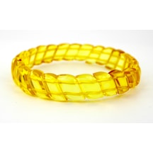 Kehribar Bileklik Roleks Özel Tasarım Ambergold Blk23-50 Çok Renkli