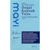 Mayi Tuz İyotlu İnce Öğütülmüş Doğal Kaynak Tuzu 600 G