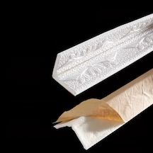 Elmpaly Beyaz 3d Köşe Şeridi 2.3m Duvar Kağıdı: Kolay Uygulama Tv Ve Kapı Dekoru