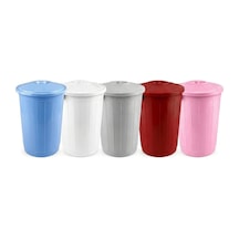 Çöp Kovası 70 Lt Plastik Çöp Kovası Kapaklı Büyük Boy Çöp Bidonu Dayanıklı Çöp Kovası Diğer
