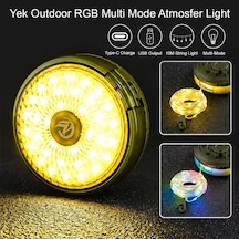 Yek Outdoor Rgb Multi Mode Atmosfer Light 10m Çok Renkli