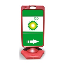 BP   Reklam ve Yönlendirme Uyari Dubasi A Tabela Kırmızı