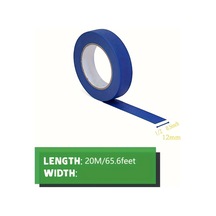 Chenkestoreone Newshark Çoklu Boyutlu Ressam Bandı 1/2 Inç 65.6ft Yüksek Kalite