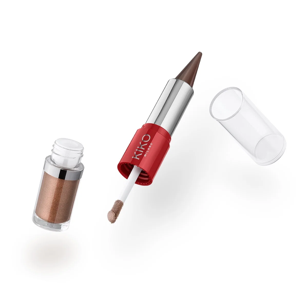 Flirt Alert Eyes Don't Lie Kajal & Eyeshadow - 02 Cocoa Crush