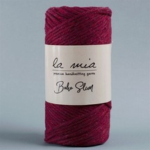 La Mia Boho Slim Bordo El Örgü İpi -l065 - 34200