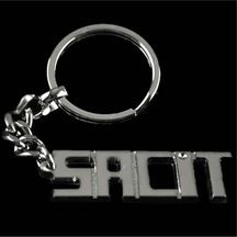 Techmrt Sacit İsimli Anahtarlık-