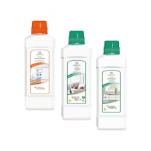 Biobellinda Yağ & Kir Temizleyici + Cam & Mobilya Temizleyici + Halı Şampuanı 3 x 750 ML