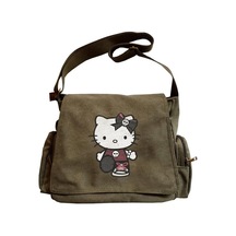 Hello Kitty Gothic Baskılı Postacı Çantası