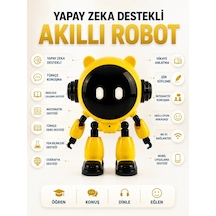 Eğitici Yapay Zeka Robotu Türkçe İngilizce Matematik Desteği