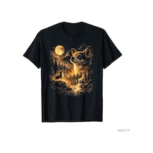 Flood Of Style Chihuahua Howling To The Moon Meme Vintage 90'lar Retro T-shirt Erkekler Kadınlar Için % 100% Çok Renkli