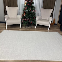 Hoom Rugs Vega S5486a Krem Hav Toz Vermez Hasır Dokuma Modern Makina Halısı Krem