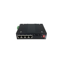 Longline Lngıgf4gt-m Yönetilebilir Endüstriyel Gigabit Switch 2x Sfp + 4x Rj45, Dual Power Dc 9-48v