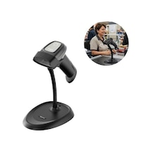 Tiwox Vs-336 2d Karekod Kablolu Usb Barkod Okuyucu Stand