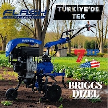 Flash 300 Brigs Stratton 7 Hp Dizel 3+1 Şanzumanlı Çapa Makinesi