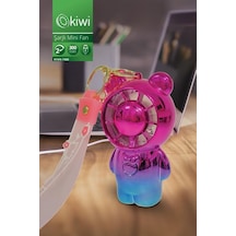 Kiwi Kfan-7400 Şarjlı Portatif Taşınabilir Ultra Sessiz Mini Fan Pembe Kiwi Kfan-7400 Şarjlı Portatif Taşınabilir Ultra Sessiz Mini Fan Pembe
