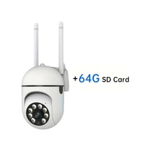 Chuangyinshop Cu7 64g Card 2.4g Wifi Destekli Full Hd Güvenlik Kamerası Hareket Izleme Gece Görüşü İki Yönlü Ses Ev İçi Güvenlik Kamera