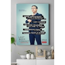 Pster18301 Week Tonight With Oliverdizi Afişi Kanvas Tablo 40 X 60 7/8 Yaş