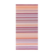 Maisonette Fouta Plaj Havlusu Bej-bordo 75 X 150 Cm 5 Adet Çok Renkli