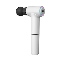Mini Fascial Masaj Tabancası Usb Şarjlı Kas Gevşetici Boyun Ve Sırt Masaj Aleti 3137 Beyaz