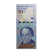 Venezuela 2018 Yılı 20 Bolivares Çil Unc Koleksiyon Para