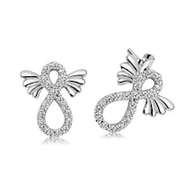Gumush Gümüş Kanatlı Sonsuzluk Çivili Küpe N11.41416 Gumush Gümüş Kanatlı Sonsuzluk Çivili Küpe N11.41416