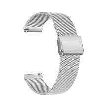 Teleplus Huawei Watch 3 Active Emr45 Hasır Metal 22mm Kordon