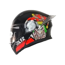 Free M 965 Çene Açılır Vizörlü Kask Joker Renkli