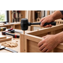 Eltos Ergonomik Lastik Tokmak, Poliüretan, Darbe Emici, Sessiz Çekiç, Hassas Yüzeyler, Dayanıklı, Kaymaz Saplı, Usta Ve Hobi Kullanımı, Yüksek Perform