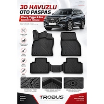 Chery Tiggo 8 Pro 5 Koltuklu Excellent 2025 Karbon Desenli Premium 3d Havuzlu Oto Paspas