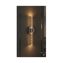 Bubbleflux Medium 40 Cm Modern Tasarım Led Aplik - Duvar Lambası - Antrasit Gri - Elektrikli - Günışığı Antrasit Elektrikli