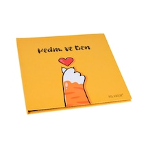 Kedim Ve Ben Anı Defteri Polaroid Fotoğraf Albümü, Kedi Severler İçin Özel Hatıra Defteri