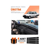 Şahin Doğan Kartal Alçak Göğüs 1981-2002 Uyumlu Torpido Koruma Örtüsü Oto Kılıfı - Siyah - Tf001