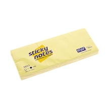 Kraf 3851 Sarı 3'lü 38x51 Yapışkan Not Kağıdı